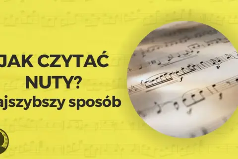 Jak czytać nuty gitarowe? Szybki kurs z nutami w tle i wizerunkiem muzyka.