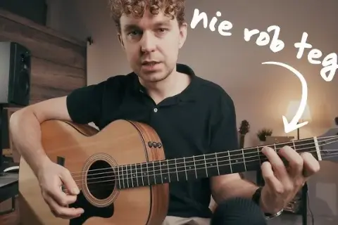 Hallelujah chwyty na gitarę - proste akordy dla początkujących