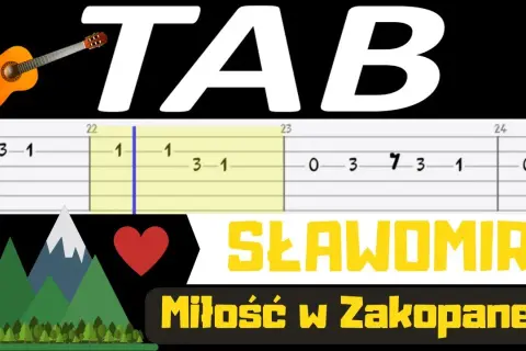 Chwyty gitarowe do piosenki miłość w Zakopanem - zagraj łatwo!