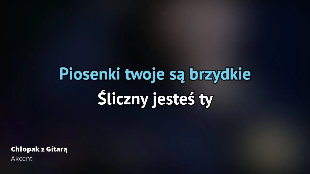 Nie dla mnie jest chłopak z gitarą chwyty - zagraj łatwo tę piosenkę