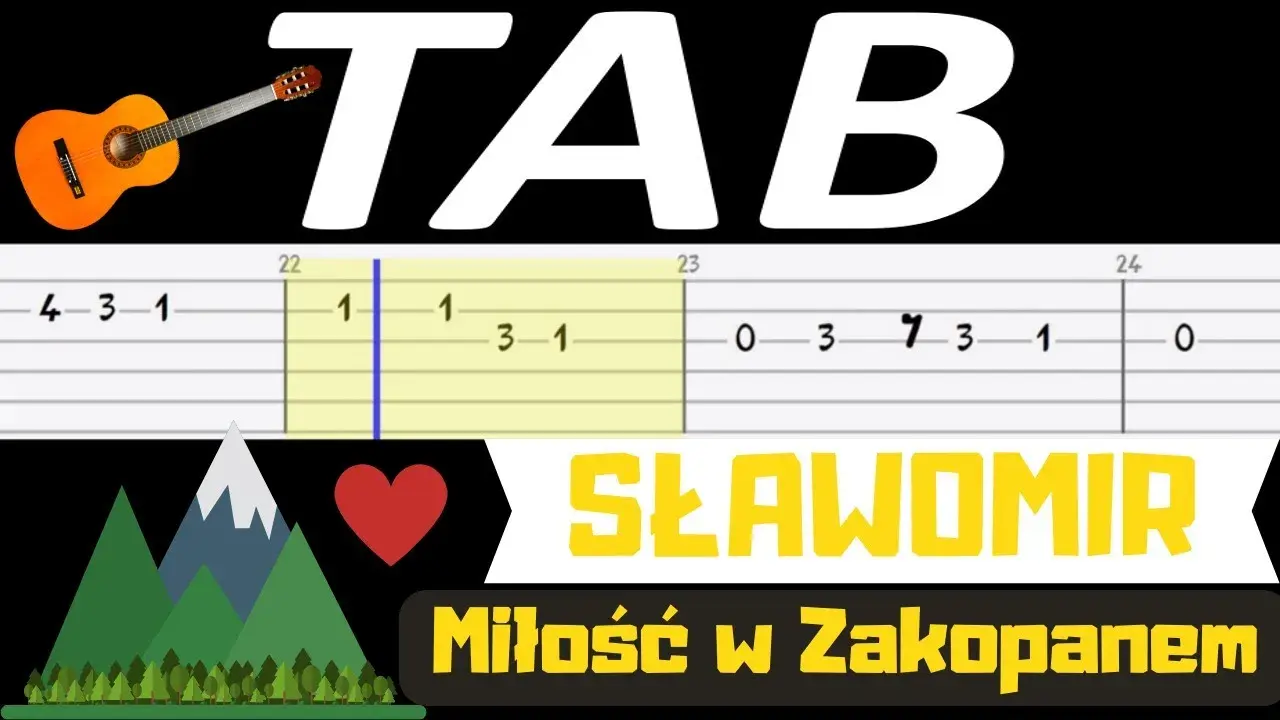 Chwyty gitarowe do piosenki miłość w Zakopanem - zagraj łatwo!