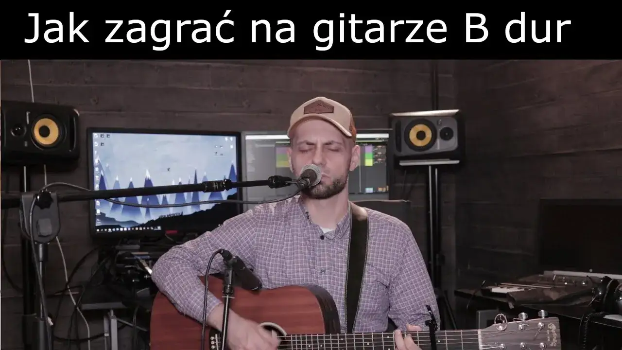 Zdjęcie Jak łatwo zagrać chwyty gitarowe b dur i unikać trudności