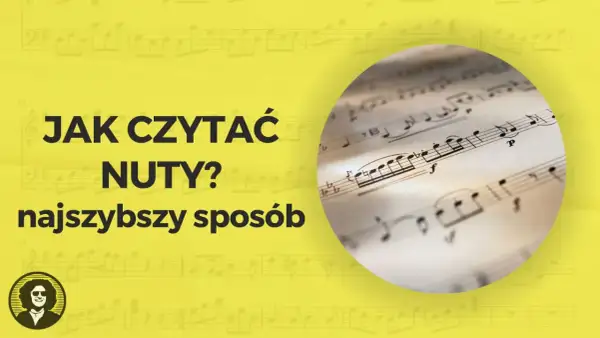 Jak czytać nuty gitarowe? Szybki kurs z nutami w tle i wizerunkiem muzyka.
