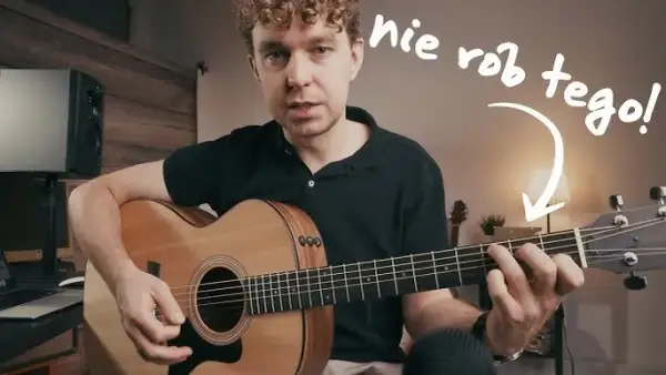 Hallelujah chwyty na gitarę - proste akordy dla początkujących