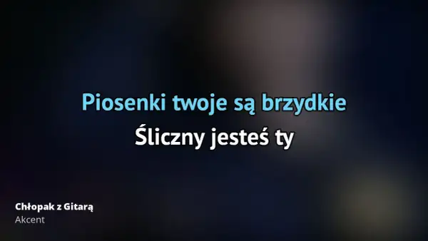 Nie dla mnie jest chłopak z gitarą chwyty - zagraj łatwo tę piosenkę