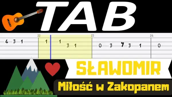 Chwyty gitarowe do piosenki miłość w Zakopanem - zagraj łatwo!